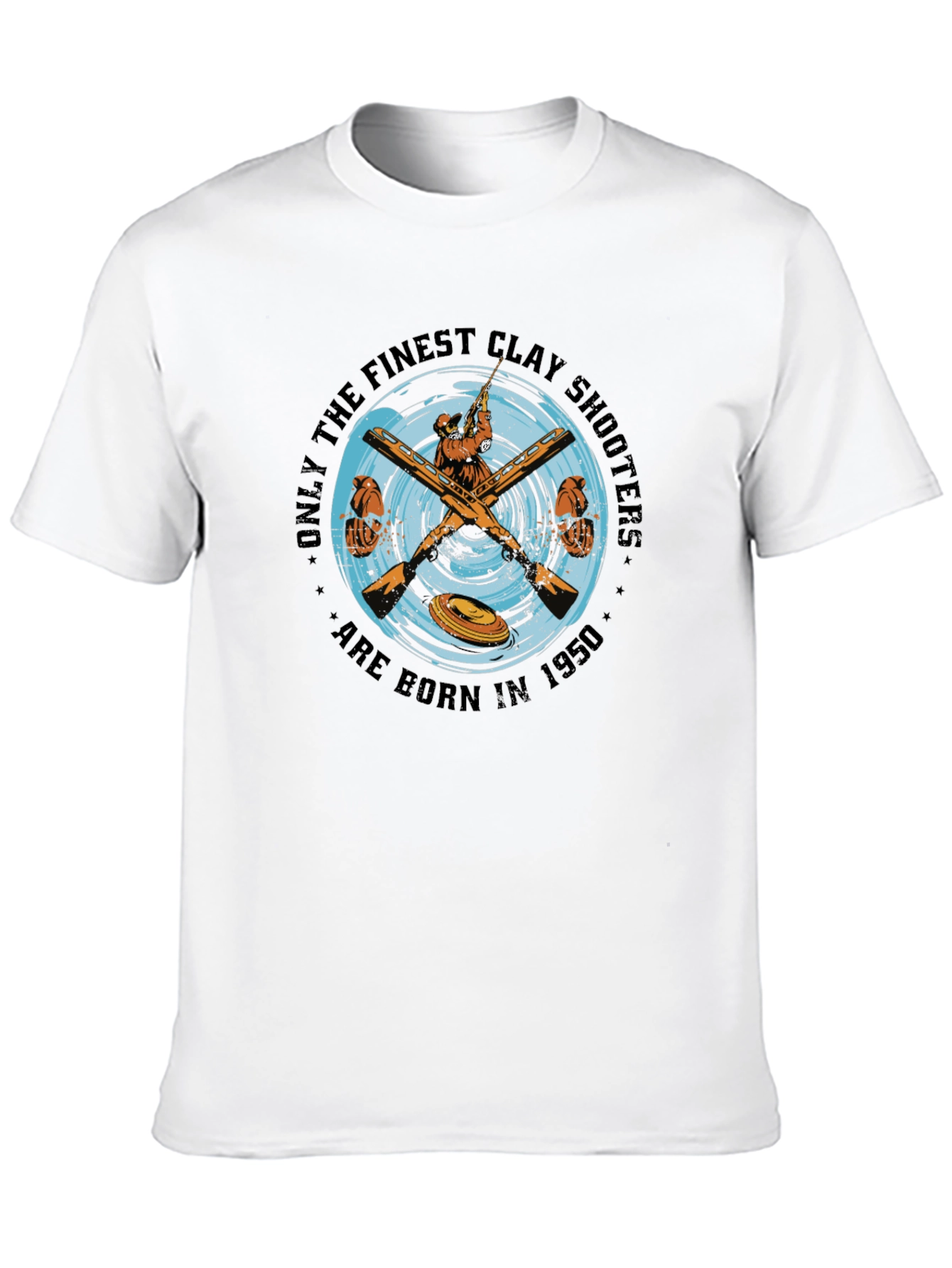 Finest Clay Shooters Born in 1950 T-Shirt