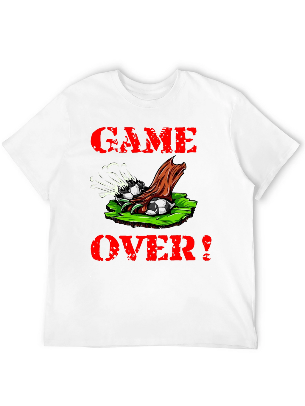 Game Over Soccer Graphic Tee