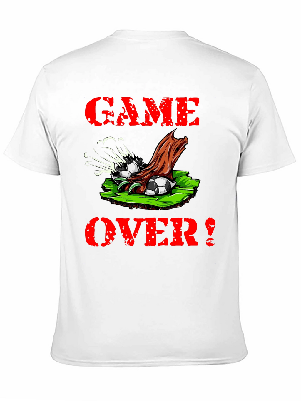 Game Over Soccer Graphic Tee