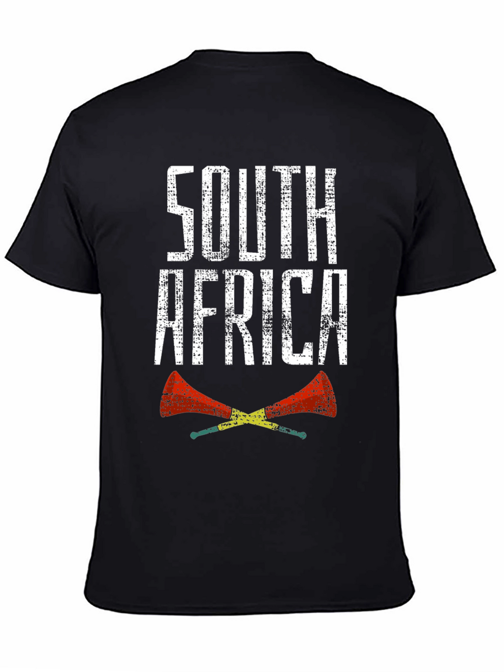 South Africa Vuvuzela T-Shirt - Black