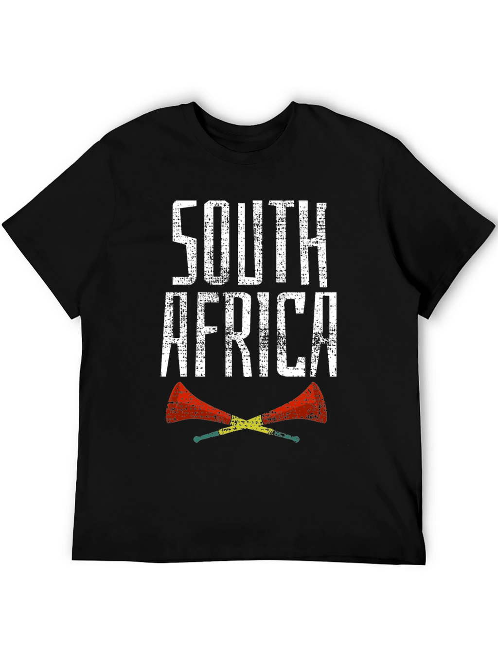 South Africa Vuvuzela T-Shirt - Black