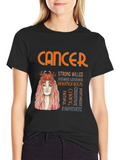 Cancer Zodiac T-Shirt - Horoscope Tee