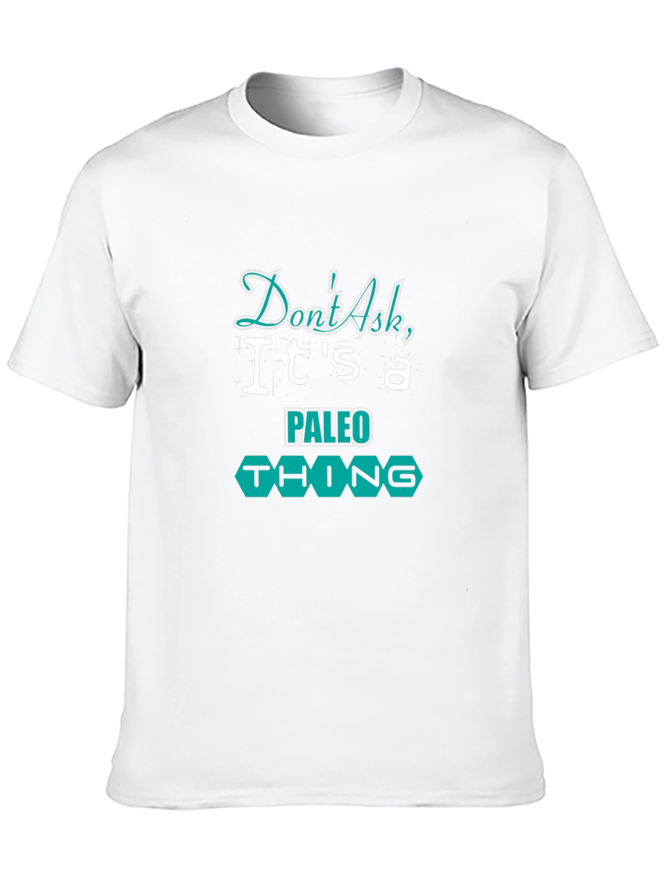 Paleo Thing Graphic Tee - Black Casual T-Shirt