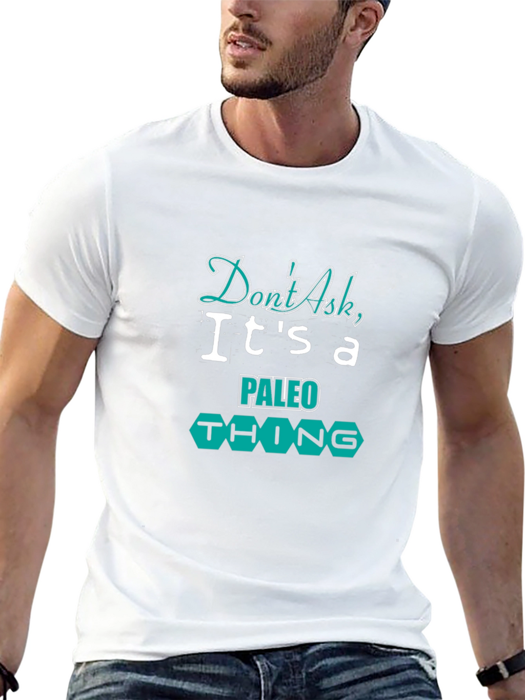 Paleo Thing Graphic Tee - Black Casual T-Shirt