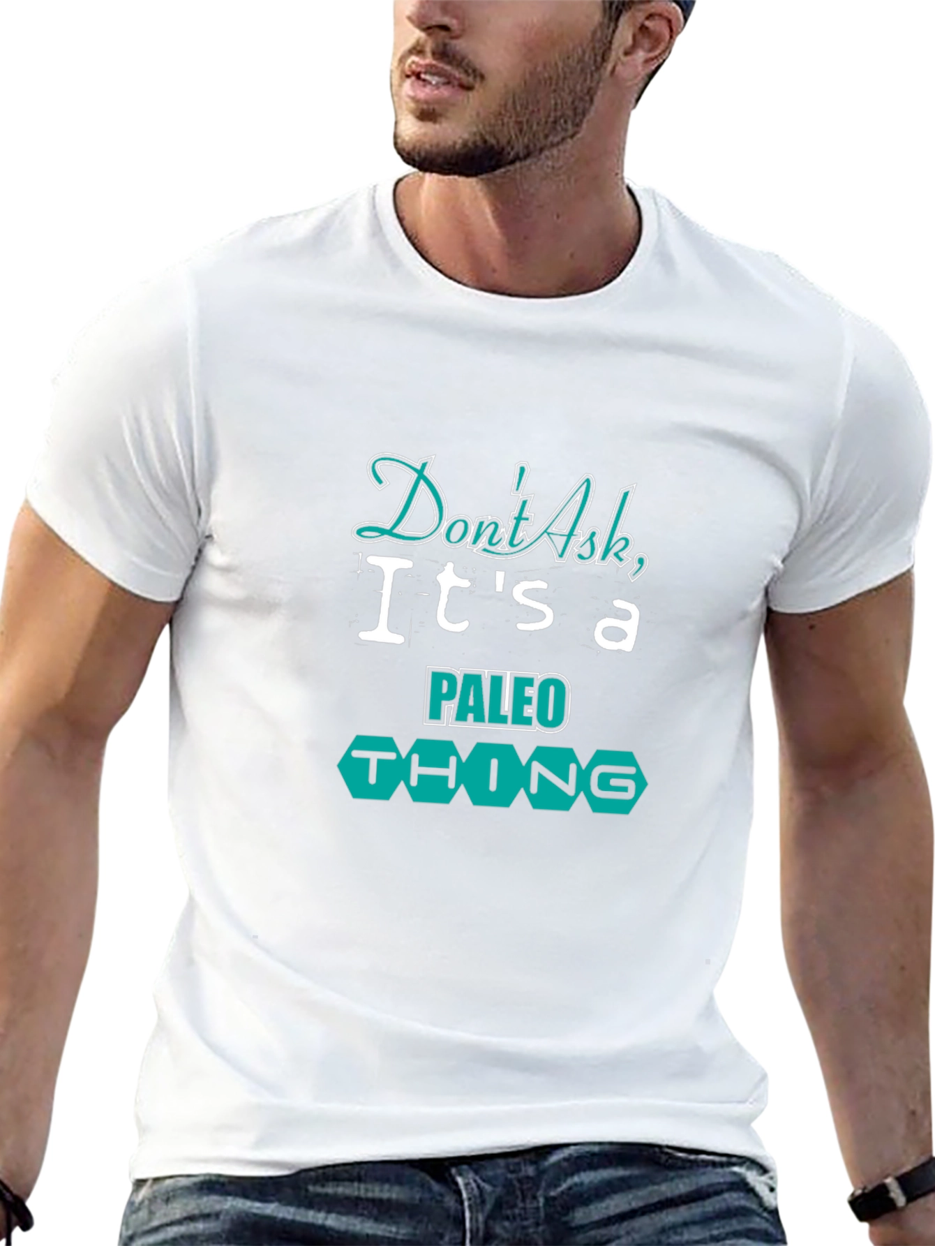 Paleo Thing Graphic Tee - Black Casual T-Shirt