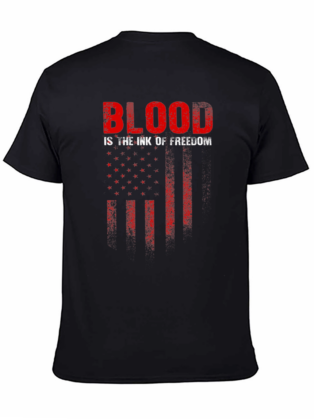 Blood is the Ink of Freedom Graphic T-Shirt