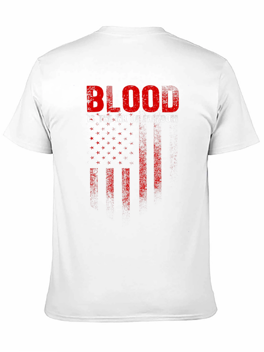 Blood is the Ink of Freedom Graphic T-Shirt