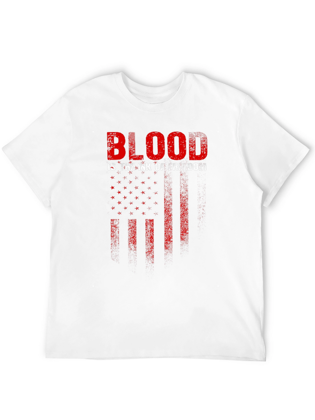 Blood is the Ink of Freedom Graphic T-Shirt