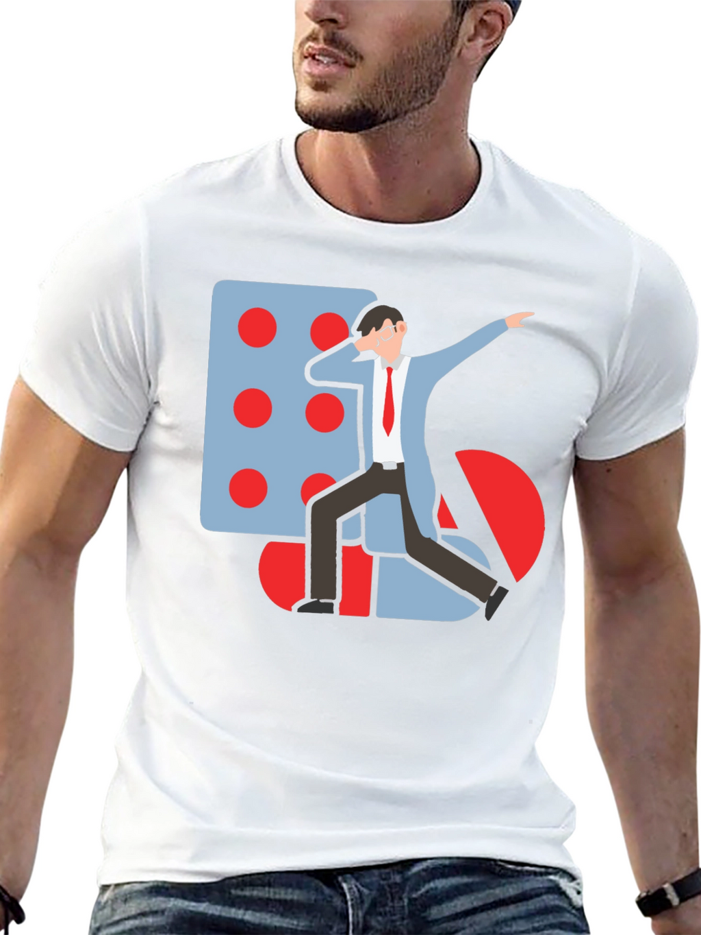 Dabbing Scientist Graphic Tee