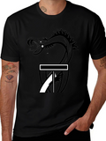 Serpent Strike Disc Golf T-Shirt - Black