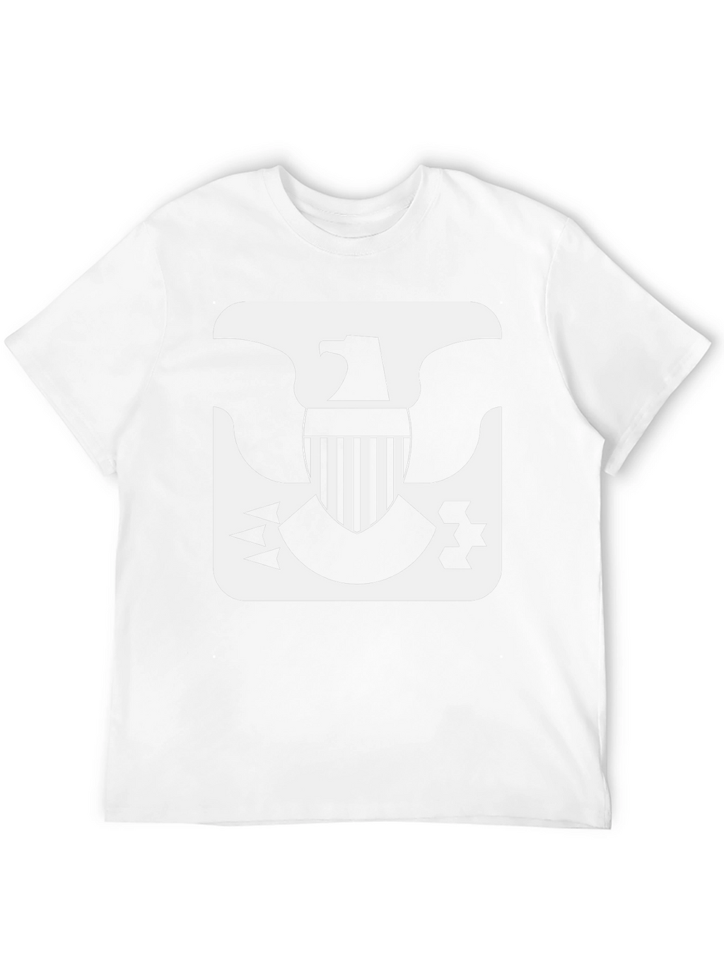 Eagle Emblem Graphic Tee - Black Casual Shirt