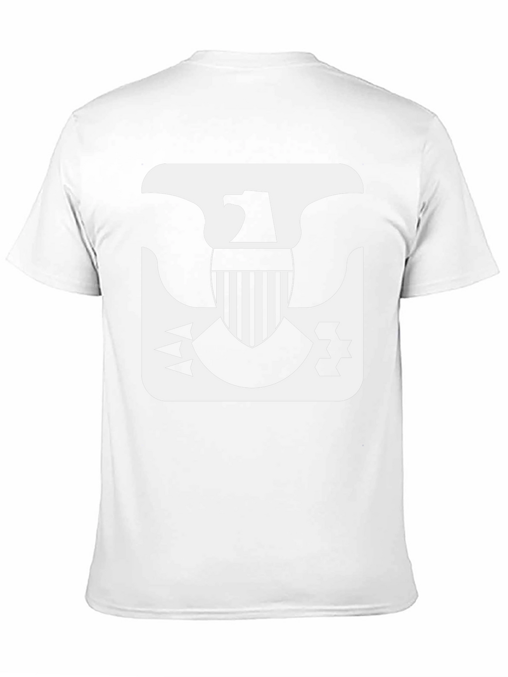 Eagle Emblem Graphic Tee - Black Casual Shirt