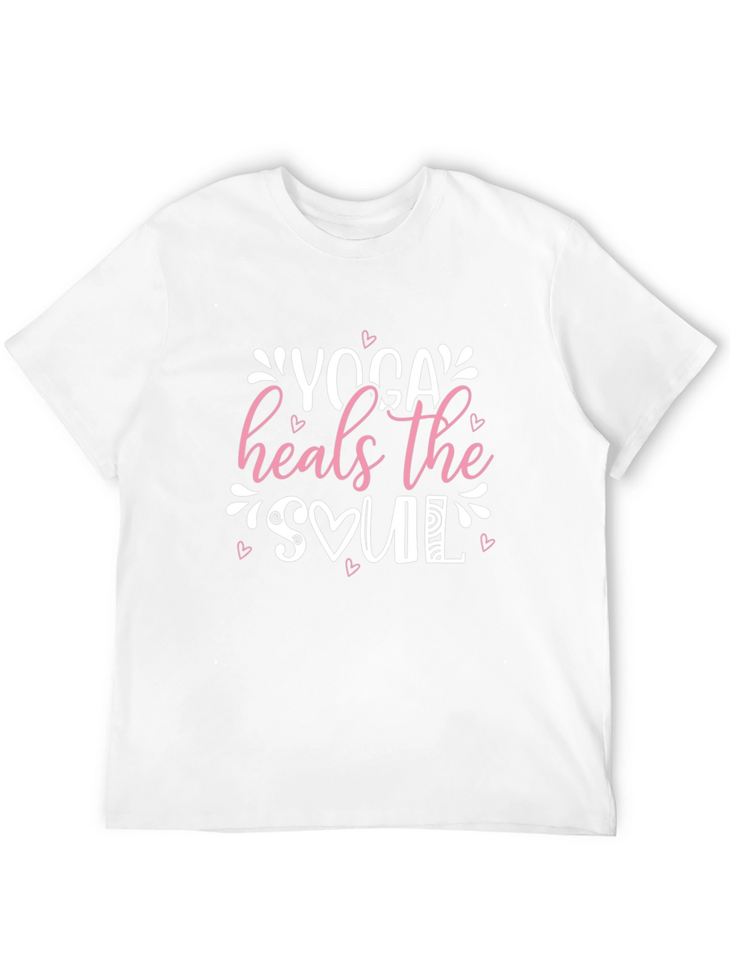 Yoga Heals the Soul Graphic T-Shirt