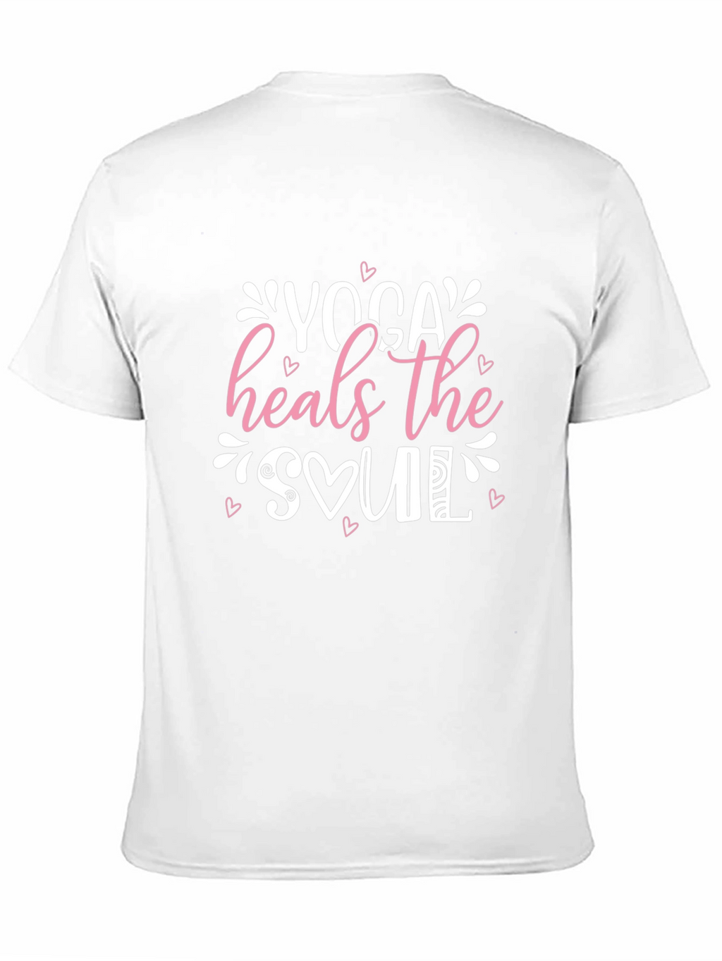 Yoga Heals the Soul Graphic T-Shirt