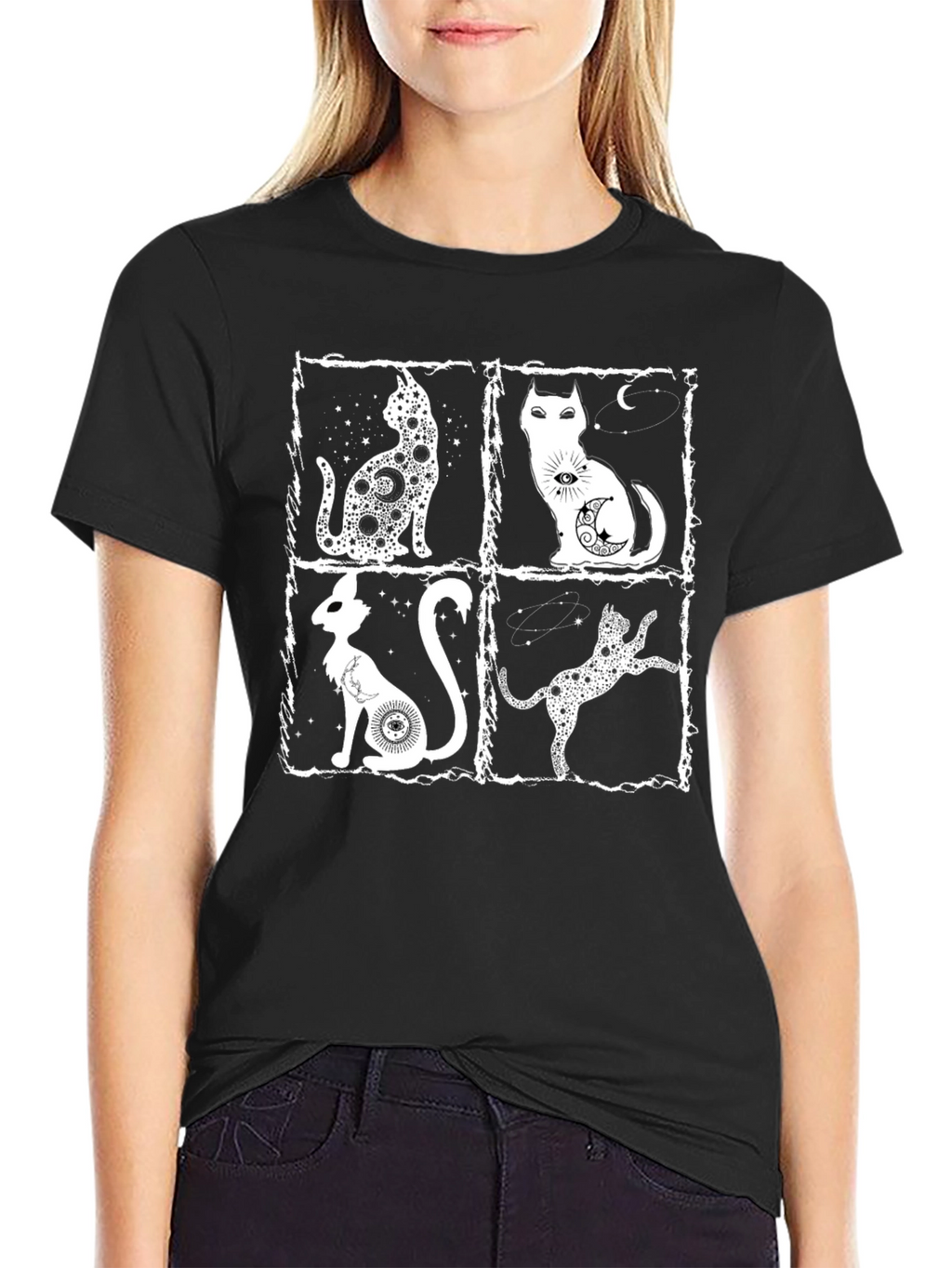 Mystic Cats Graphic Tee