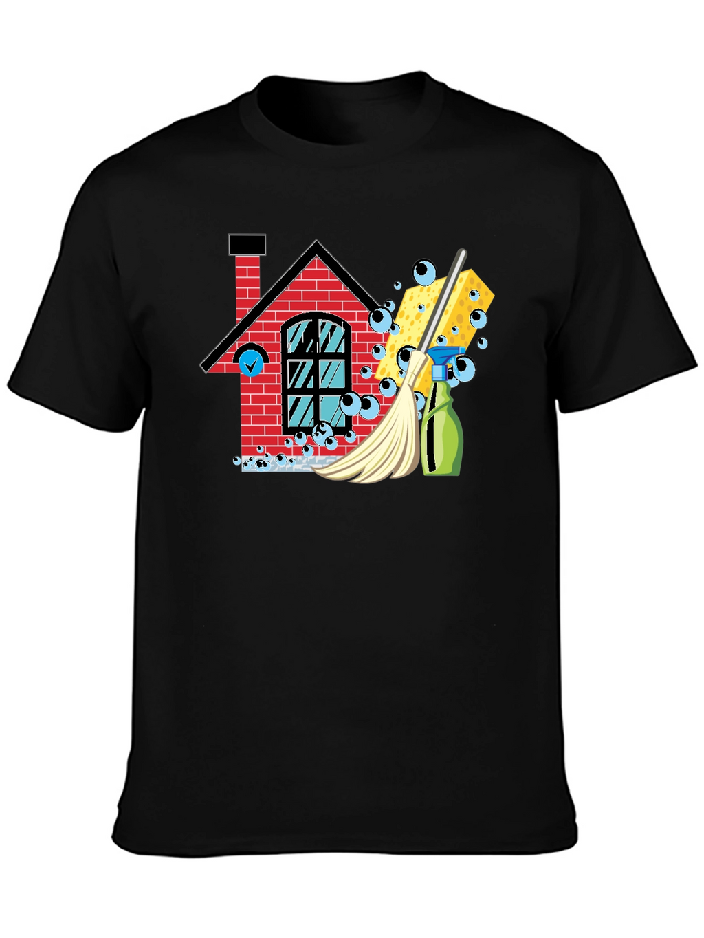 House Cleaning Crew Graphic Tee