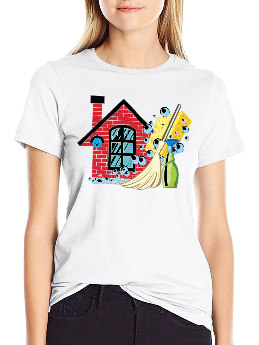 House Cleaning Crew Graphic Tee