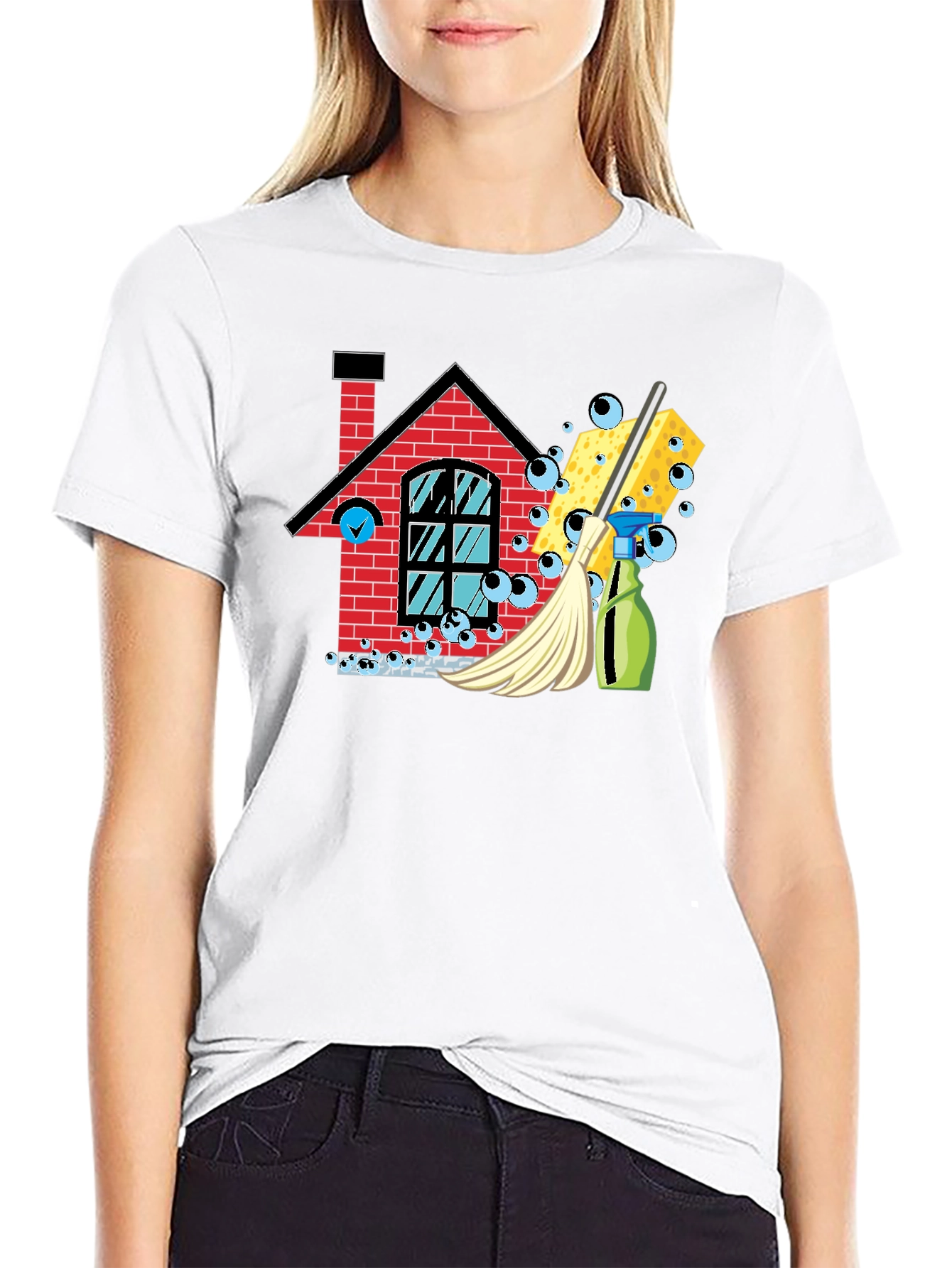 House Cleaning Crew Graphic Tee