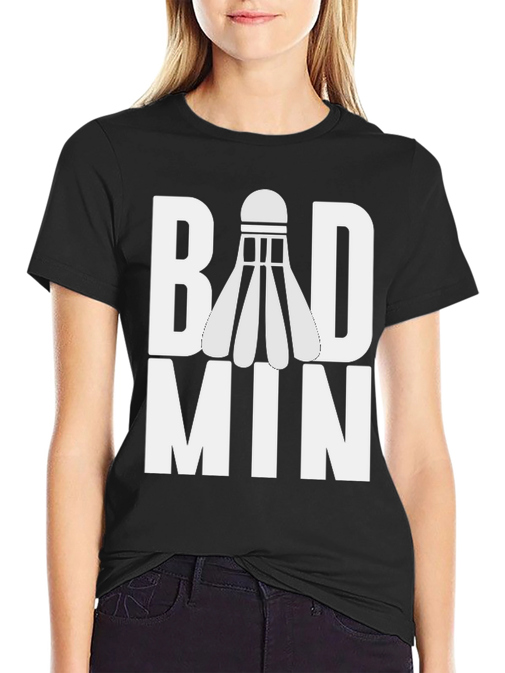 Badminton Graphic Tee