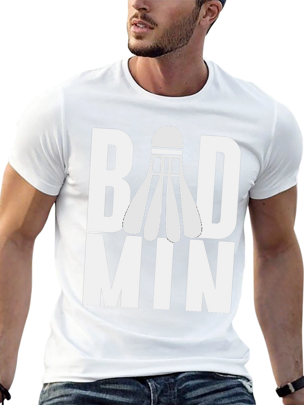 Badminton Graphic Tee