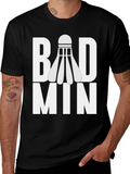 Badminton Graphic Tee