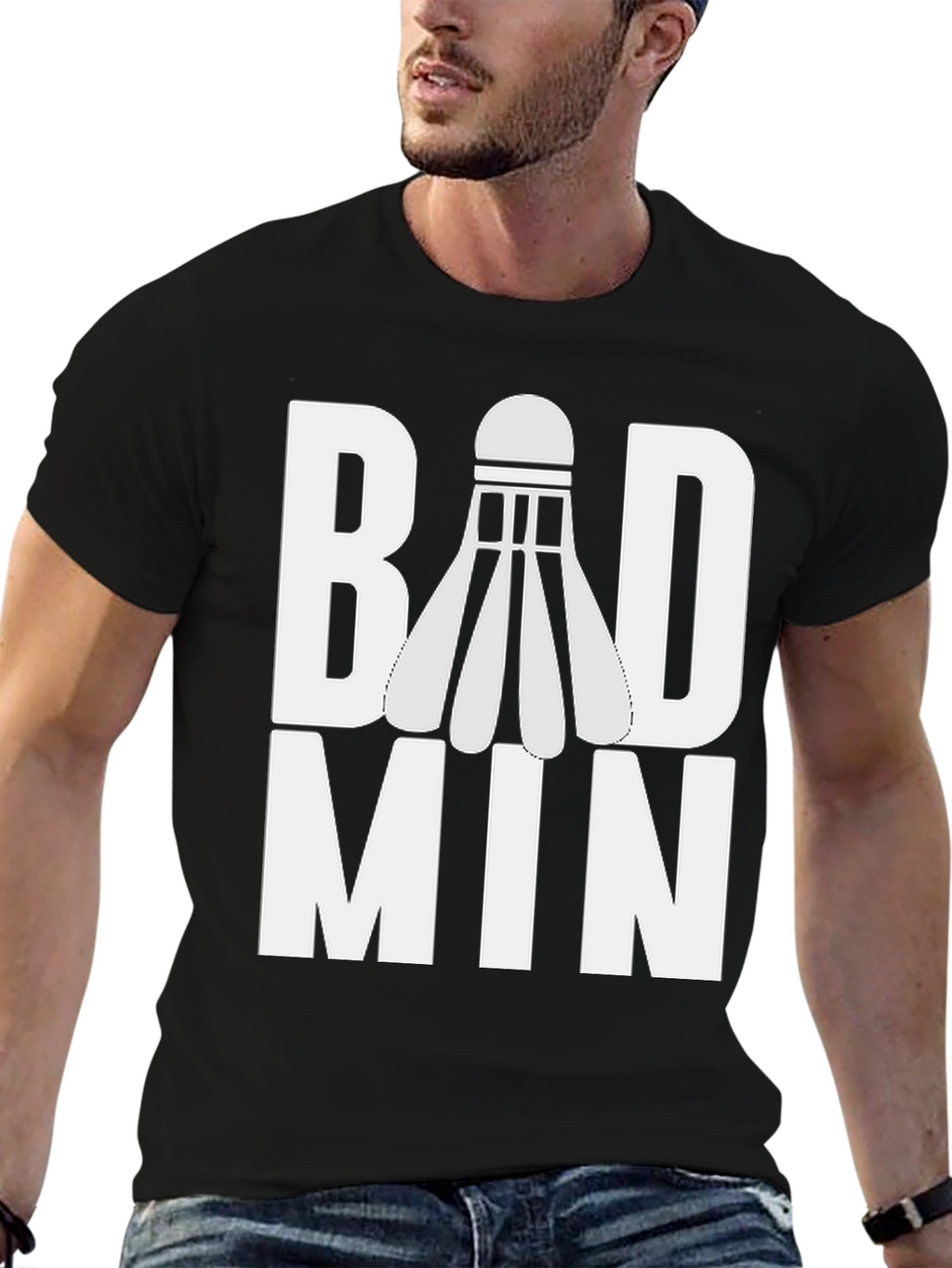 Badminton Graphic Tee