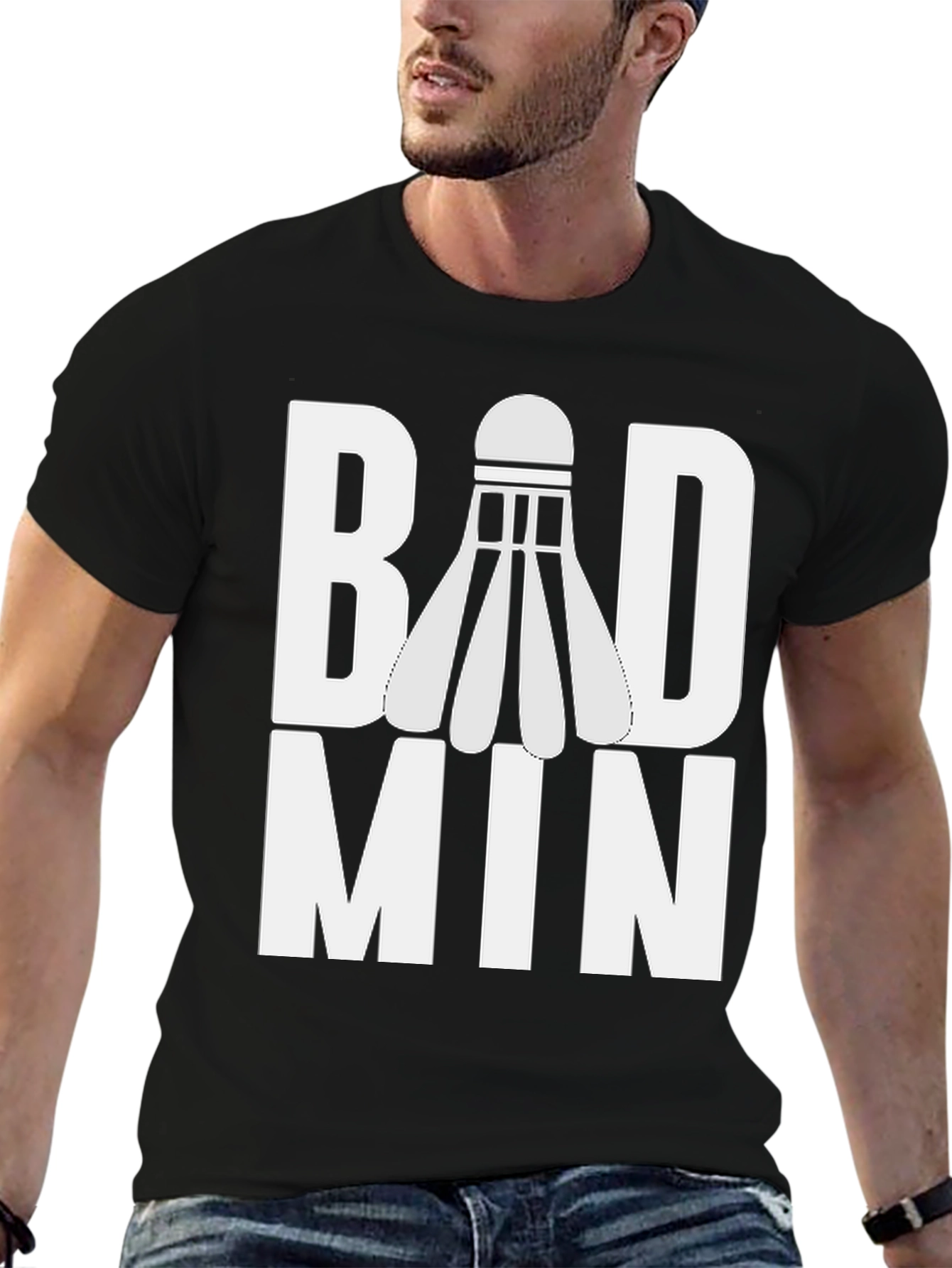 Badminton Graphic Tee