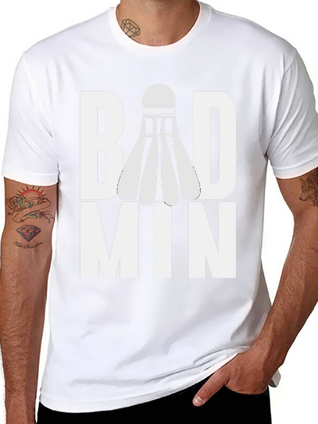 Badminton Graphic Tee