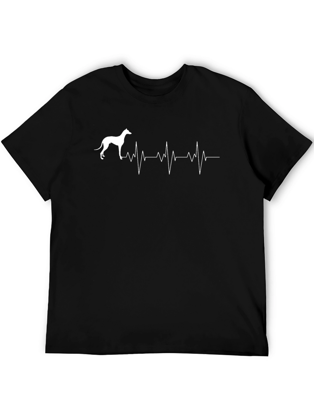 Greyhound Heartbeat T-Shirt - Dog Lover Tee