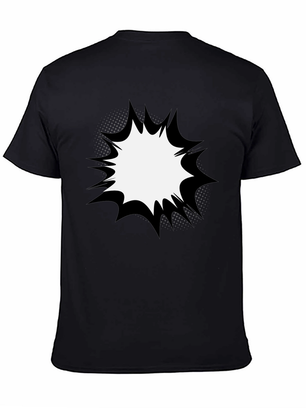 Mens Graphic T-Shirt - Comic Book Explosion Design