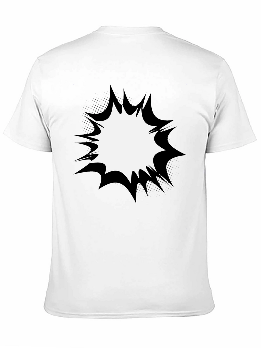 Mens Graphic T-Shirt - Comic Book Explosion Design