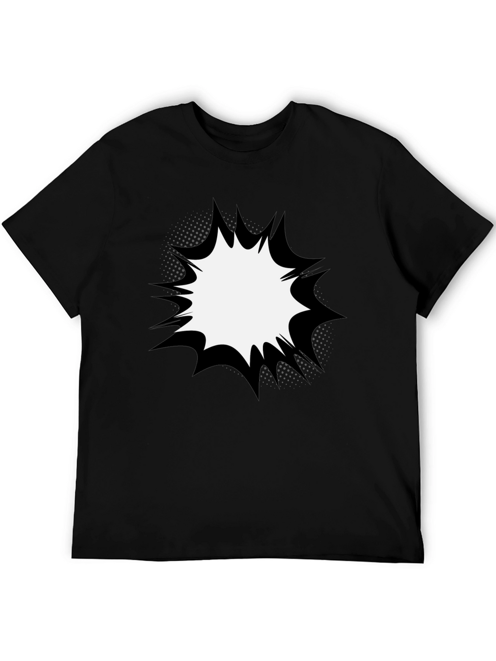 Mens Graphic T-Shirt - Comic Book Explosion Design