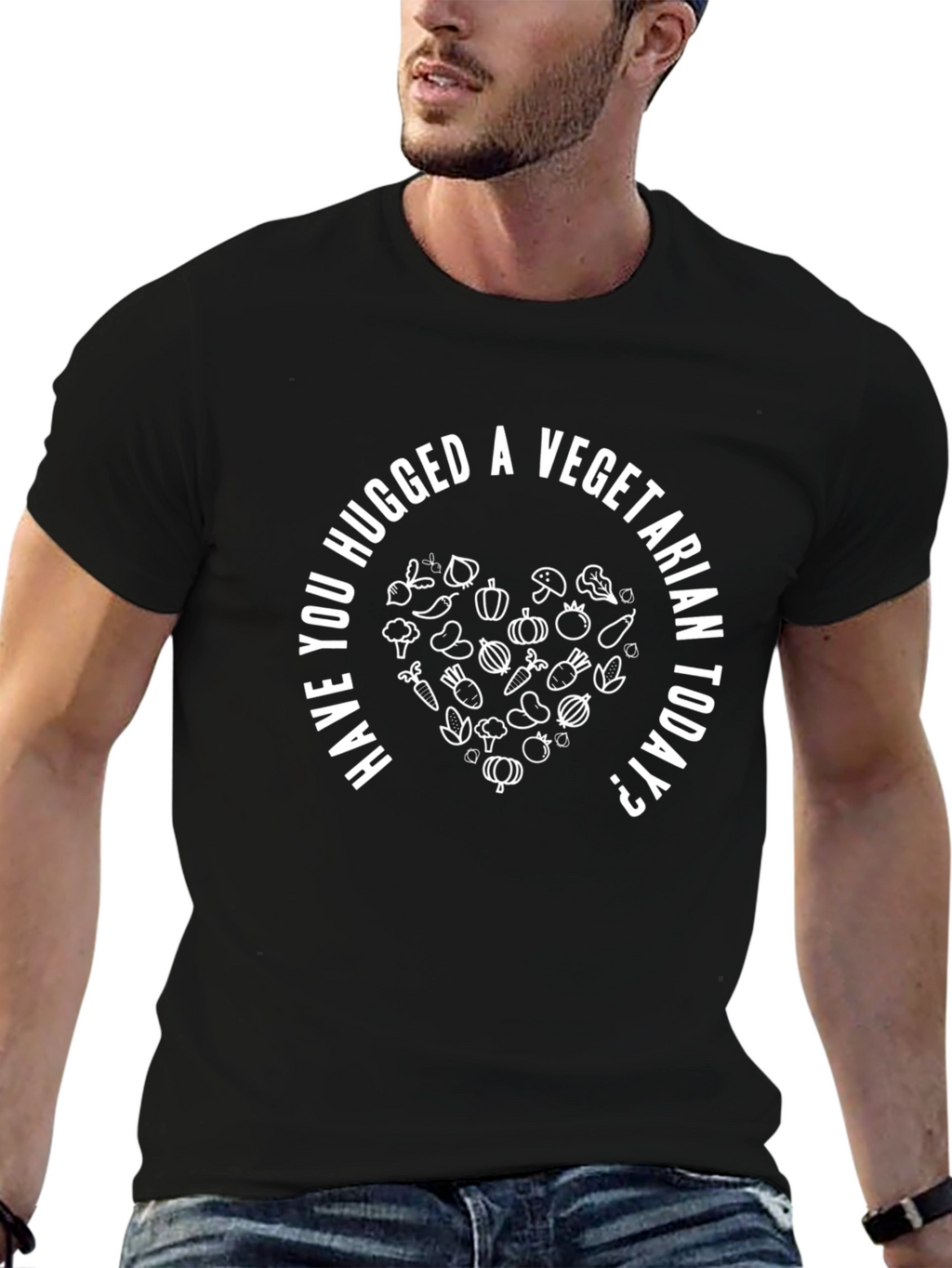 Hug a Vegetarian T-Shirt