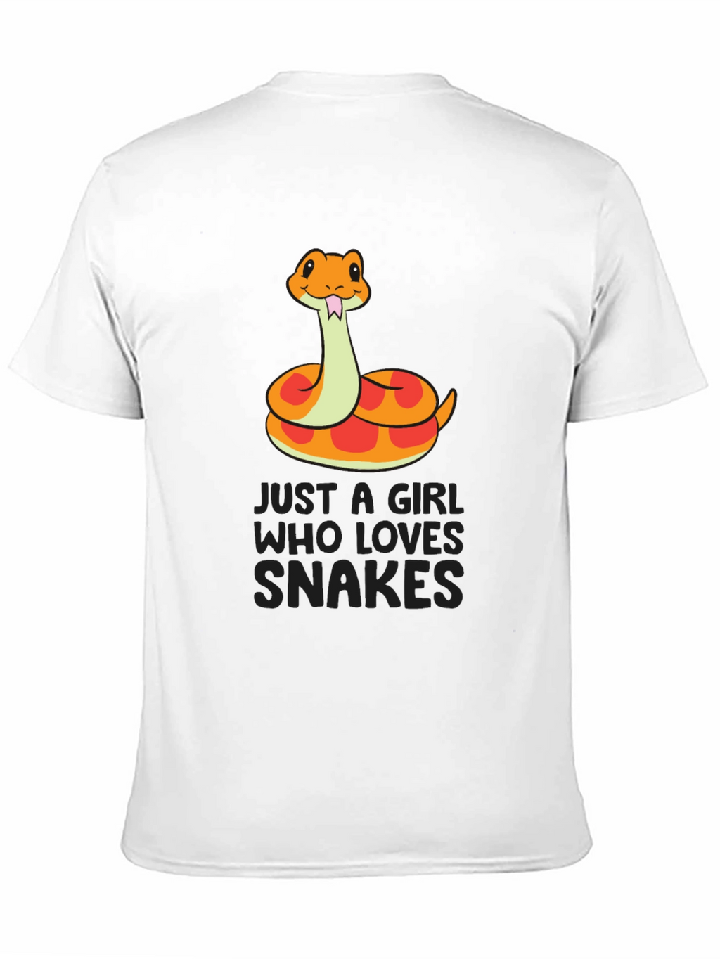 Girl Who Loves Snakes T-Shirt