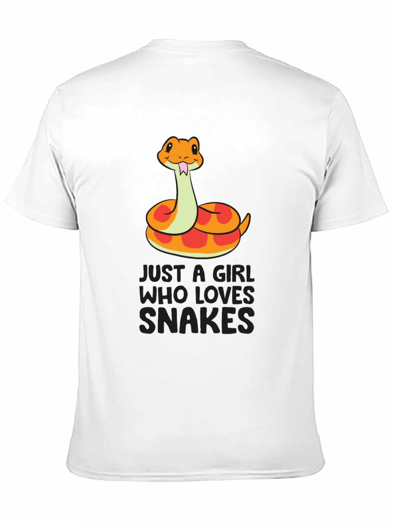 Girl Who Loves Snakes T-Shirt