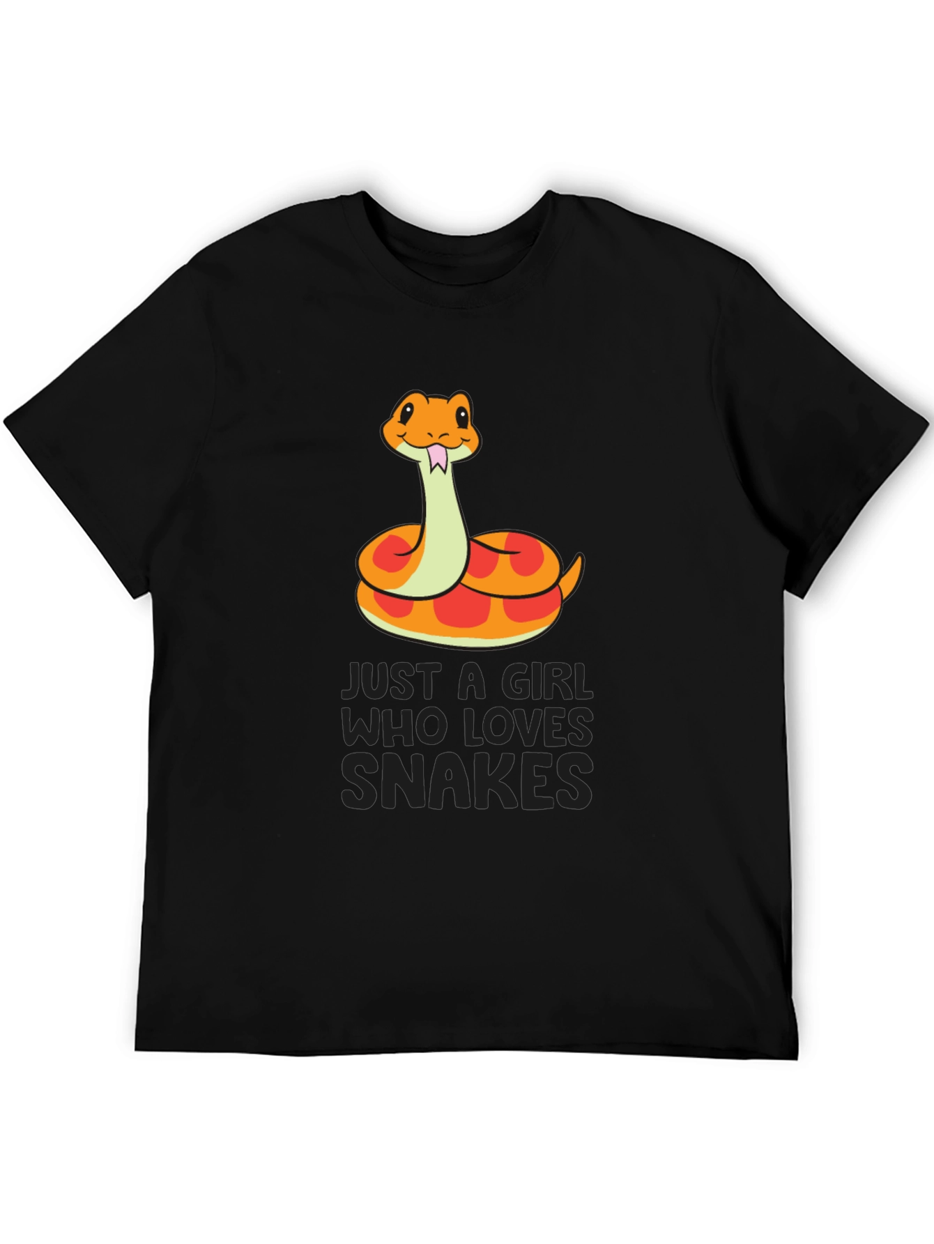 Girl Who Loves Snakes T-Shirt