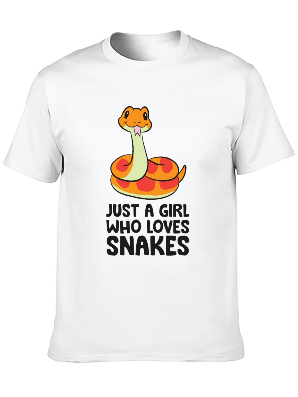 Girl Who Loves Snakes T-Shirt