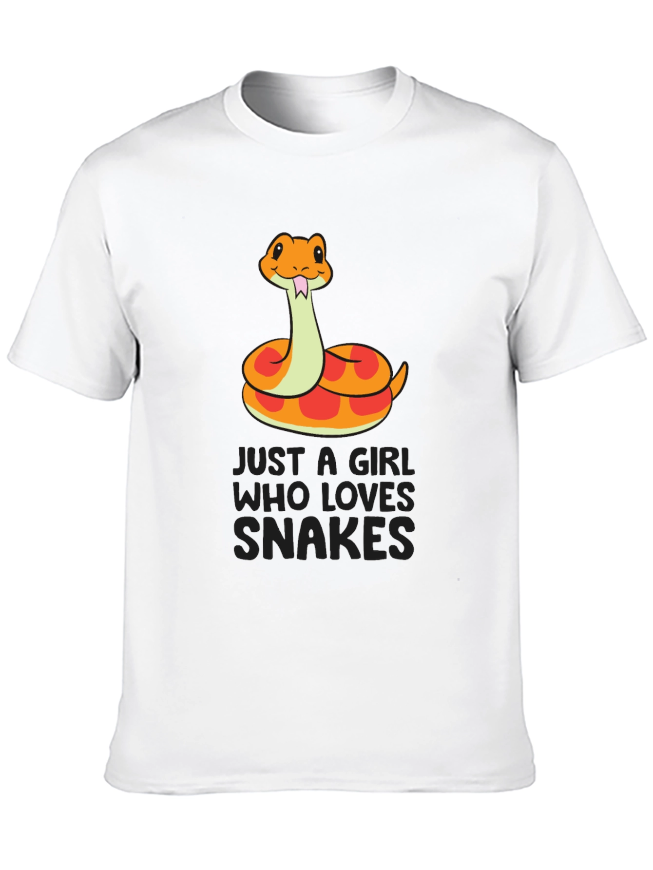 Girl Who Loves Snakes T-Shirt
