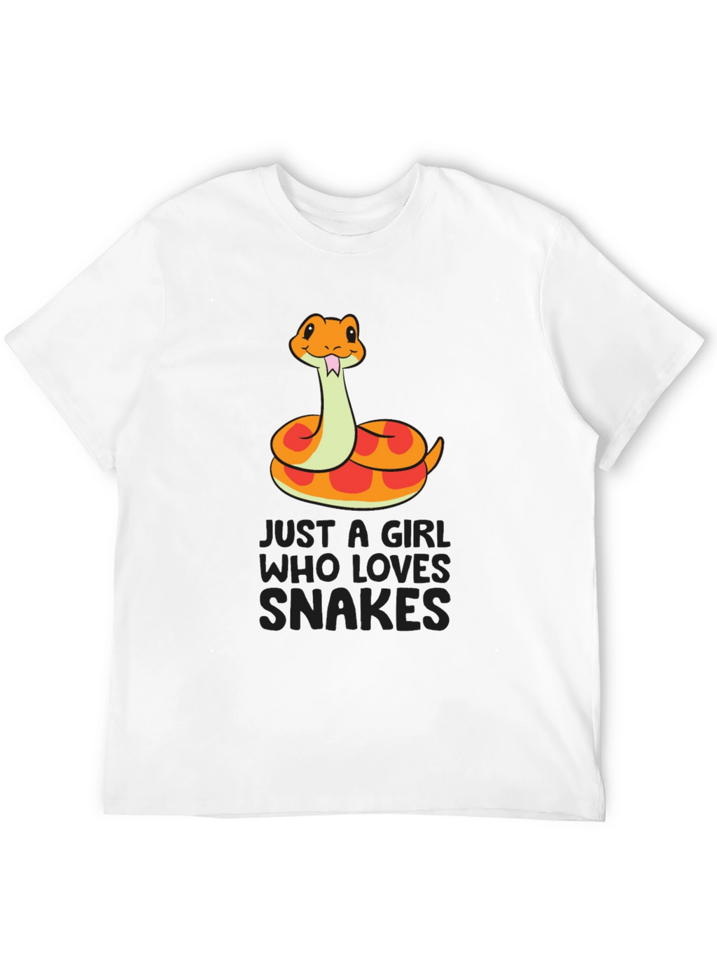 Girl Who Loves Snakes T-Shirt