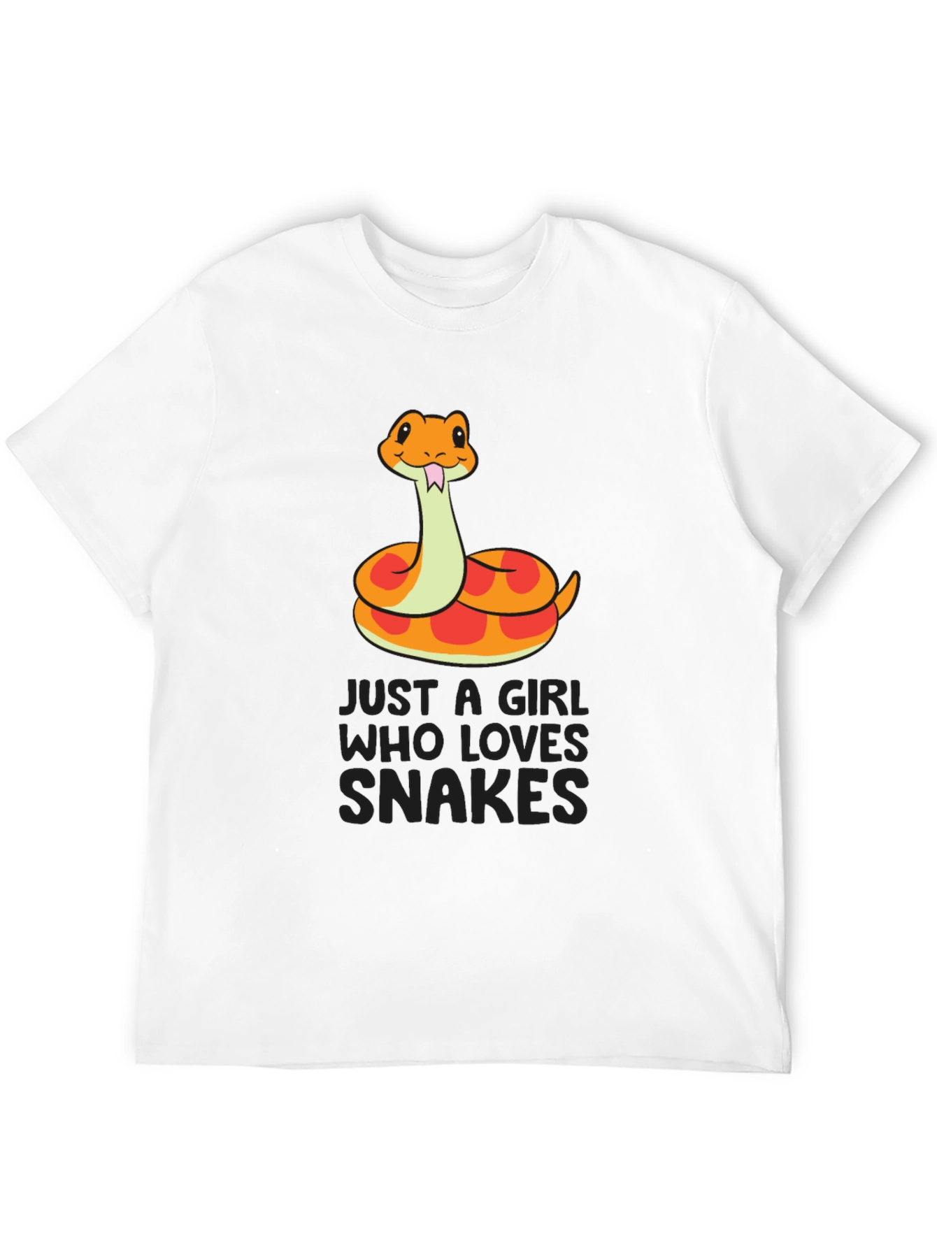 Girl Who Loves Snakes T-Shirt