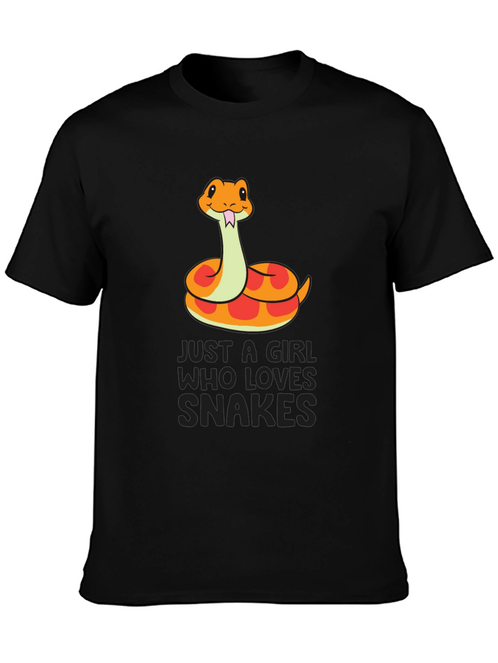 Girl Who Loves Snakes T-Shirt