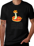 Girl Who Loves Snakes T-Shirt