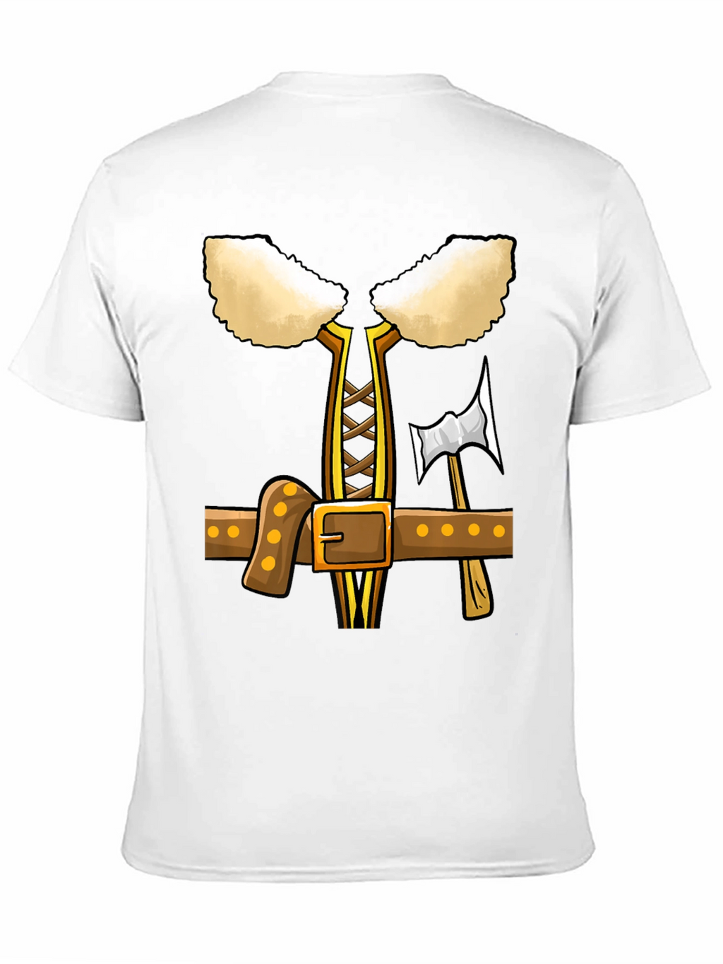 Viking Costume T-Shirt - Cartoon Design Tee