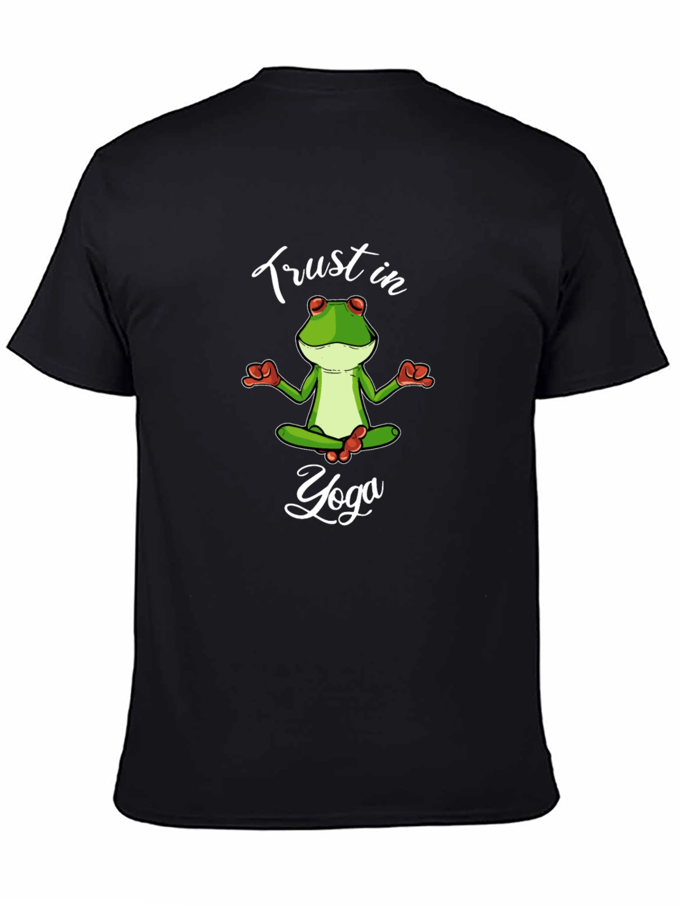 Trust in Yoga Frog T-Shirt