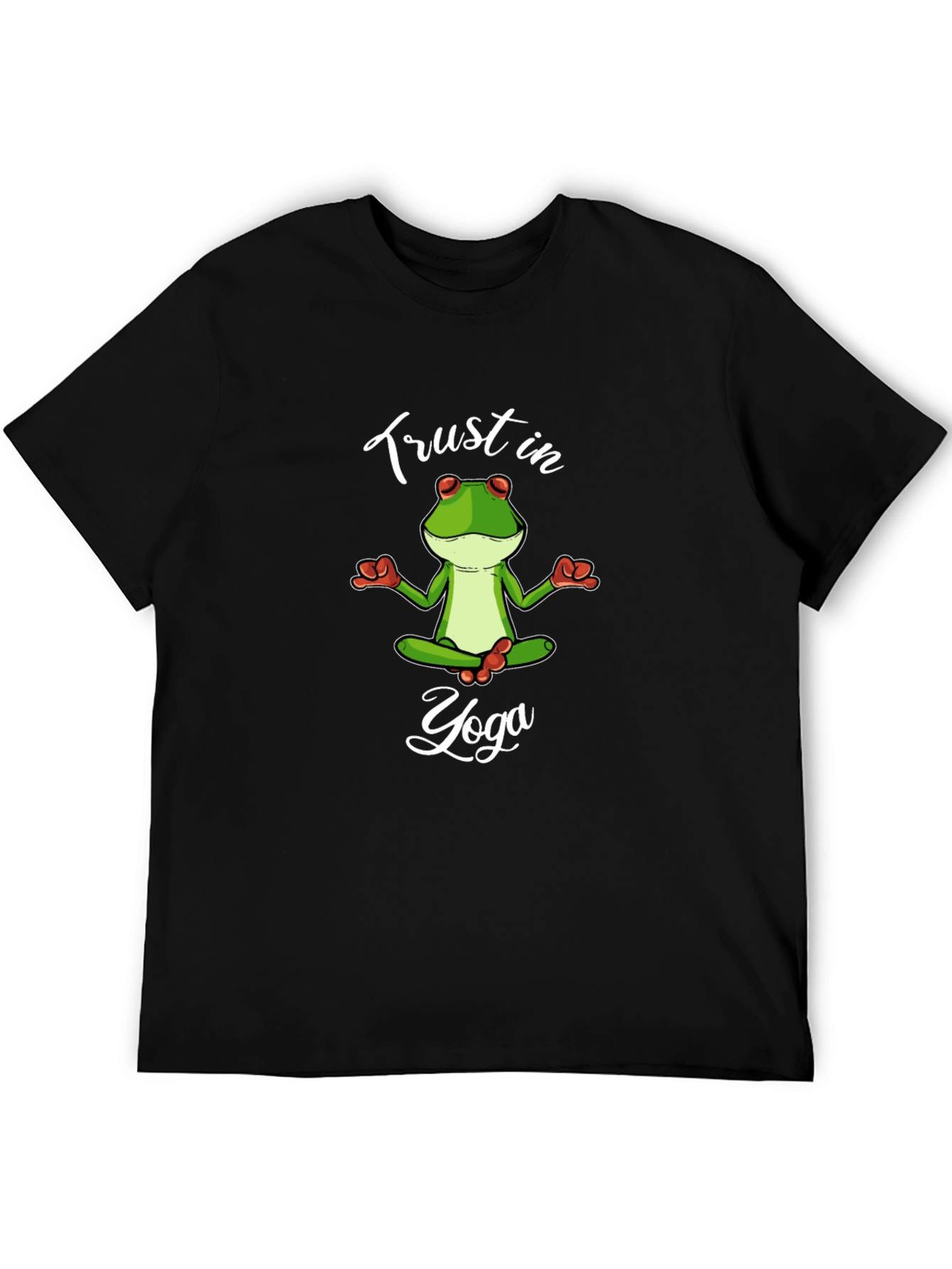 Trust in Yoga Frog T-Shirt