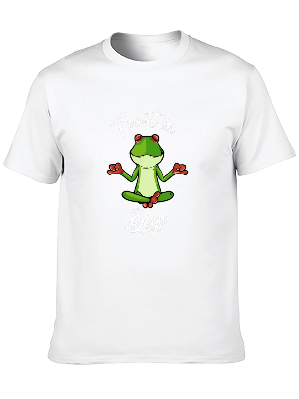 Trust in Yoga Frog T-Shirt