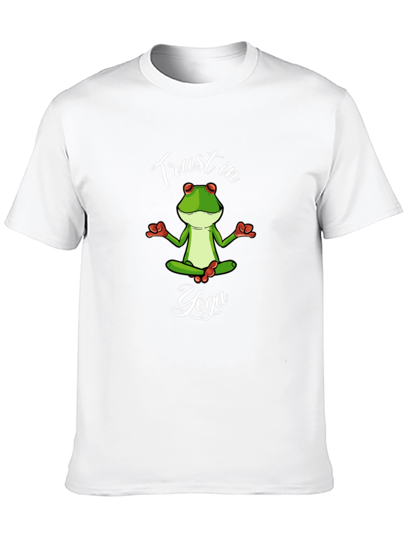 Trust in Yoga Frog T-Shirt