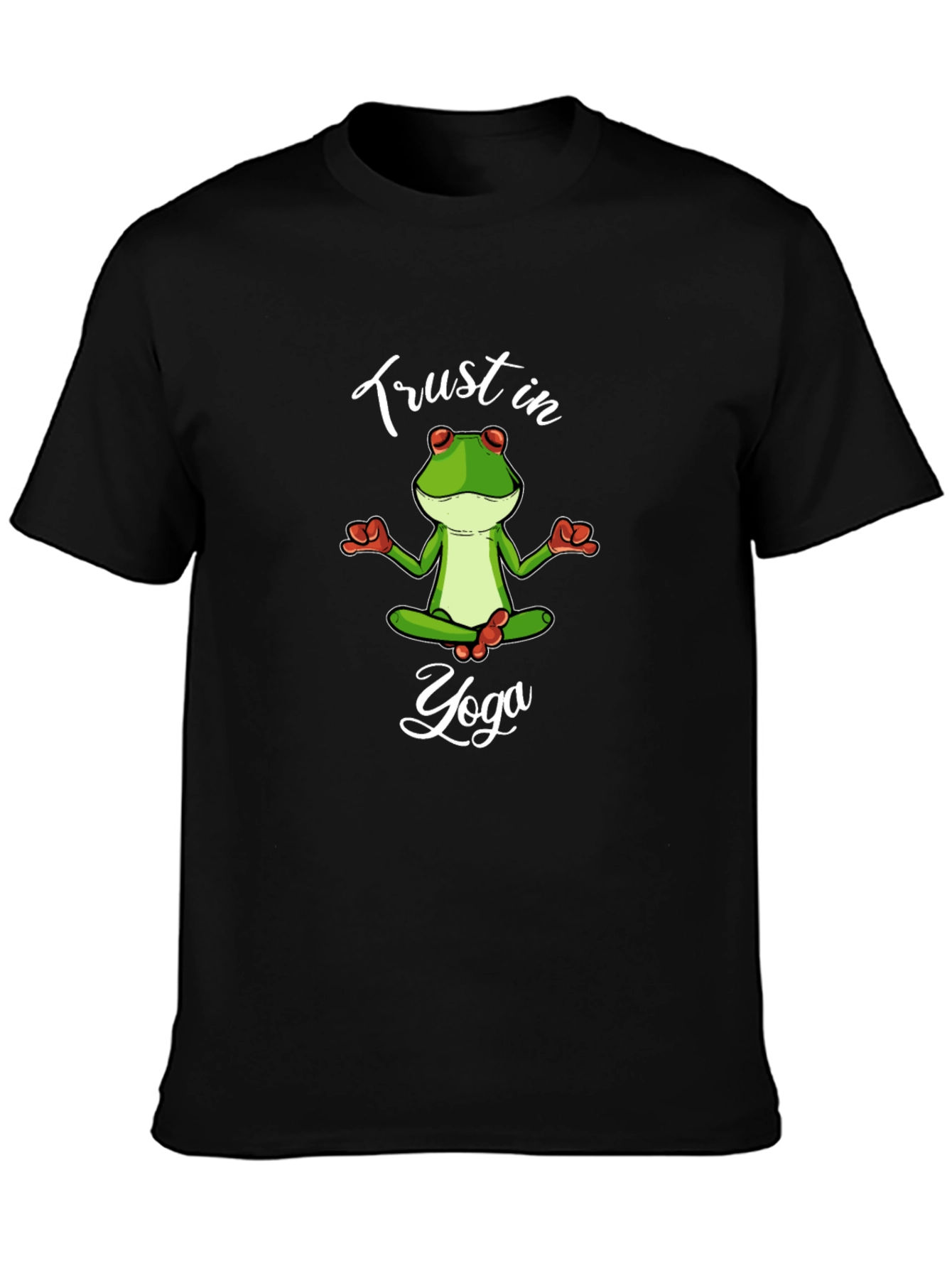 Trust in Yoga Frog T-Shirt