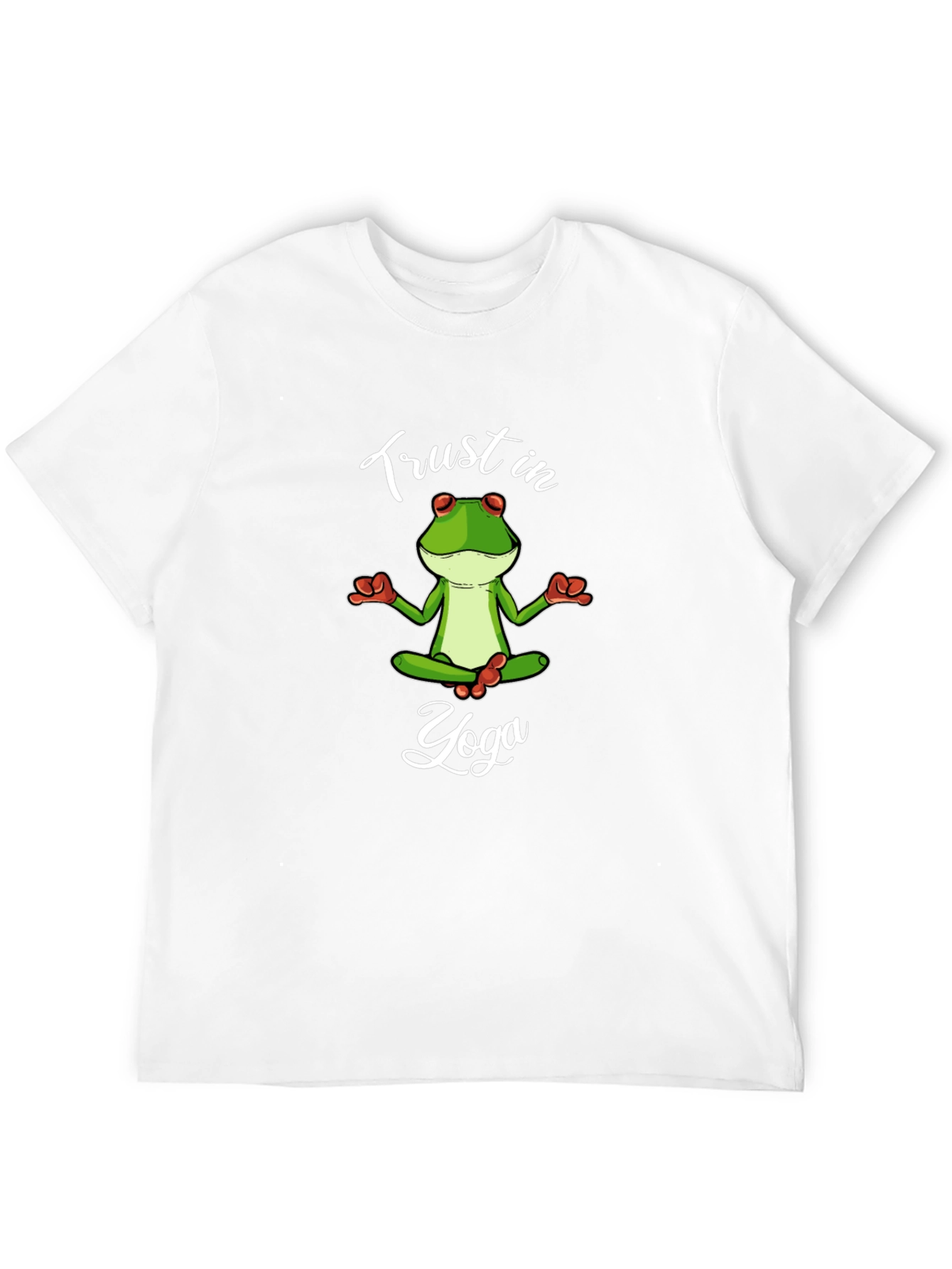 Trust in Yoga Frog T-Shirt