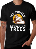 My Money Grows on Trees T-Shirt - Lumberjack Tee
